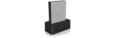 RaidSonic IB-112STU3-B basisstation voor opslagstations USB 3.2 Gen 1 (3.1 Gen 1) Type-A