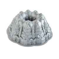 Nordic Ware - Tulband Bakvorm ""Very Merry Bundt"" - Nordic Ware Sparkling Silver Holiday
