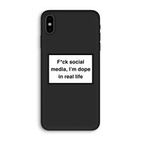 I'm dope: iPhone XS Biologisch afbreekbaar hoesje