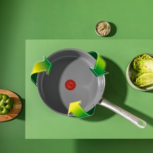 Tefal Renew+ Keramische Hapjespan incl. Deksel Ø 24 cm