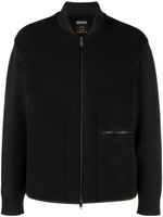 Zegna veste bomber à fermeture zippée - Gris