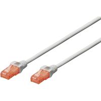 Digitus DK-1617-030 RJ45 Netwerkkabel, patchkabel CAT 6 U/UTP 3.00 m Grijs Halogeenvrij 1 stuk(s) - thumbnail