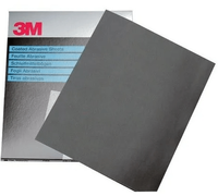 3m waterproof schuurpapier bruin 230 x 280 mm p1200 60053 25 stuks - thumbnail