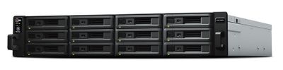 Synology RackStation RS2418+ data-opslag-server NAS Rack (2U) Ethernet LAN Zwart, Grijs C3538