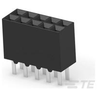 TE Connectivity Female header (standaard) Aantal rijen: 2 5-534206-5 1 stuk(s)