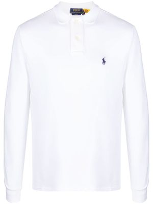 Polo Ralph Lauren polo à logo brodé - Blanc