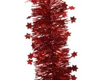 Sterguirlande glans kerstrood