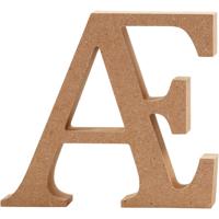 Creativ Company Letter, æ, h: 13 cm, dikte 2 cm, 1 stuk Creativ Company Letter, æ, h: 13 cm, dikte 2 cm, 1 stuk