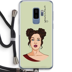 Pop-Art Creator: Samsung Galaxy S9 Plus Transparant Hoesje met koord