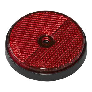 Pro Plus Reflector - set 2x - rood - schroefbevestiging - 60mm - rond