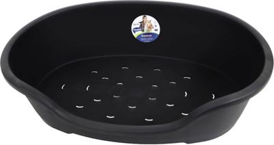 Moderna plastic hondenmand 70 cm zwart - Gebr de boon