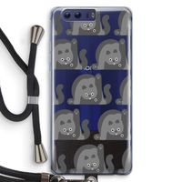 Cats: Honor 9 Transparant Hoesje met koord