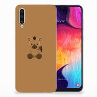 Samsung Galaxy A50 Telefoonhoesje met Naam Baby Hyena - thumbnail