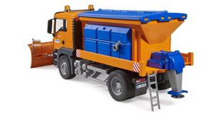 bruder MAN TGS winterdienst met sneeuwschuiver modelvoertuig