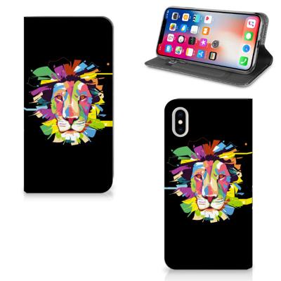 Apple iPhone Xs Max Magnet Case Lion Color Apple iPhone Xs Max Magnet Case Lion Color