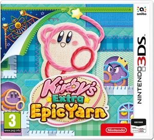 Kirby's Extra Epic Yarn (verpakking Spaans, game Engels)