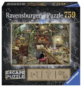 Ravensburger puzzel 759 stukjes escape room 3 kitchen of a witch