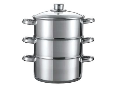 Cookinglife Stoompan Cooking ø 20 cm 3-Delig