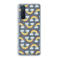 Regenboog: Sony Xperia 5 II Transparant Hoesje