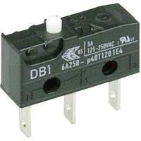 ZF DB1C-B1AA Microschakelaar DB1C-B1AA 250 V/AC 6 A 1x aan/(aan) Moment 1 stuk(s)