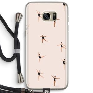 Dancing #1: Samsung Galaxy S7 Edge Transparant Hoesje met koord