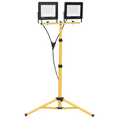 Spotlight met statief LED 2x100 W koudwit