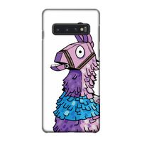 Lama: Samsung Galaxy S10 4G Volledig Geprint Hoesje