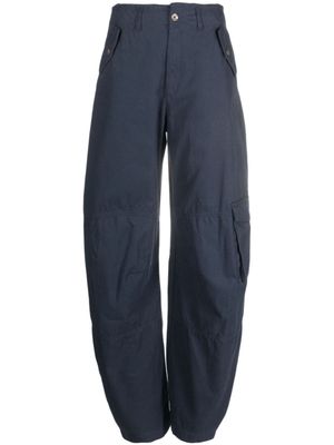 Patrizia Pepe pantalon à poches cargo - Bleu