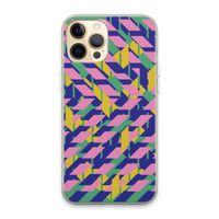 Skew Blush 1: iPhone 13 Pro Max Transparant Hoesje