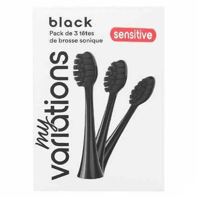 Myvariations Opzetborstels Gevoelig Tandvlees Onyx Black 3