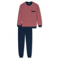 Schiesser Schiesser heren pyjama lang 175683 red