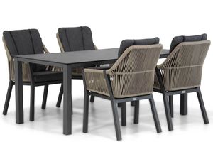 Lifestyle Verona/Pallazo 180 cm dining tuinset 5-delig