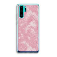 Abstract Painting Pink: Huawei P30 Pro Transparant Hoesje