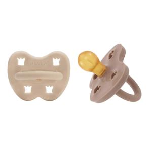 Hevea Speentje 3-36 maanden rond duo Sandy Nude / Tan Beige