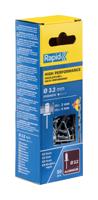 Rapid High performance blindklinknagels Ø3,2 x 8 mm, 50 stuks + boor - 5000383 - 5000383