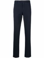 Brunello Cucinelli pantalon chino slim à taille mi-haute - Bleu