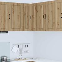 Keukenkast met plank Artisan Eiken 57 x 57 x 80 cm Bewerkt hout