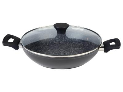 SILVERCREST Pan met deksel 28 cm (Zwart)