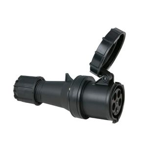 Showtec 5-polige CEE female connector 63A - IP67 (zwart)