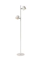 Lucide SKANSKA - Vloerlamp - LED 3 StepDim - 2x5W 3000K - Wit