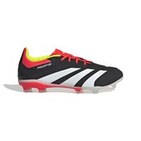 adidas Predator Elite Gras Voetbalschoenen (FG) Kids Zwart Wit Felrood