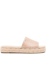 DKNY espadrilles à logo - Tons neutres