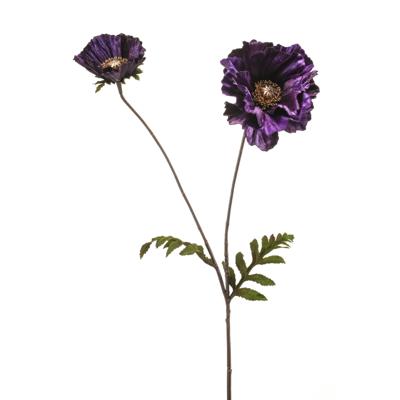 Poppy velvet spray
