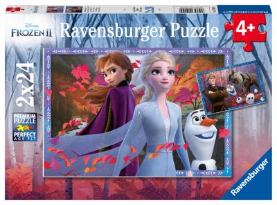 Ravensburger puzzel 2x24 stukjes Ijzige avonturen