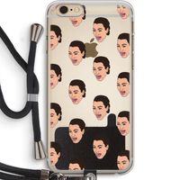 Ugly Cry Call: iPhone 6 PLUS / 6S PLUS Transparant Hoesje met koord