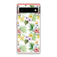 Gele kuif: Google Pixel 6 Transparant Hoesje