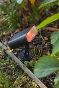 Buitenspot solar RGB &apos;Ginbo&apos; bluetooth zonne energie CCT zwart