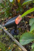 Buitenspot solar RGB &apos;Ginbo&apos; bluetooth zonne energie CCT zwart - thumbnail