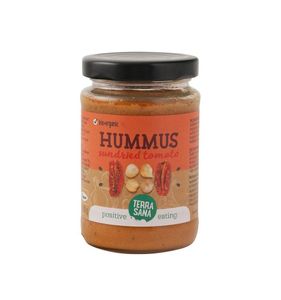 Hummus spread zongedroogde tomaat bio