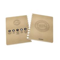 Schrift Adoc BIO A4 ruit 4x8mm 144 pagina&apos;s 90gr kraft | 10 stuks